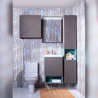 Ниша для пенала Бриклаер Кристалл 4627125414817 50 см муссон